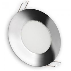 ARO LED FIJO IP65 REDONDO CROMO 5W.FRIA