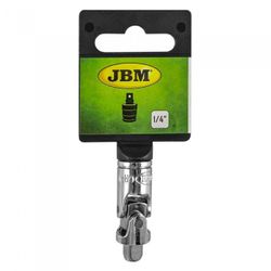 ARTICULACION UNIVERSAL 1/4" CROMADO