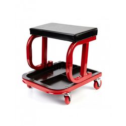 ASIENTO TABURETE DE TALLER CON BANDEJA Y RUEDAS