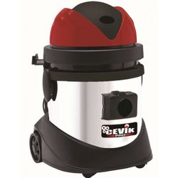 ASPIRADOR ELECTRICO INDUSTRIAL.1250 W. 20 LT. CONTENEDOR ACERO INOX. ACCESORIOS INCLUIDOS