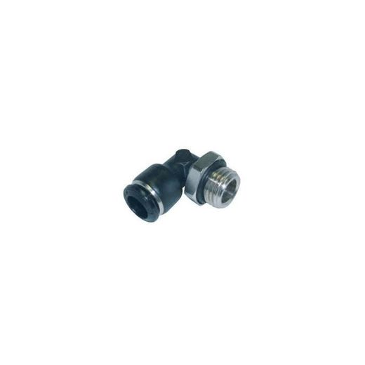 AUTO.POL.CODO GIR.MET.D.6MM 1/4"