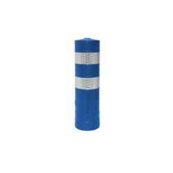 BALIZA CILINDRICA ESTANDAR D.20X75CM AZUL JG INCLU. TORNILLERIA