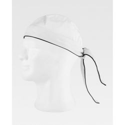 BANDANA REF.M605 BLANCO+NEGRO T-UNICA