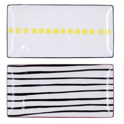 BANDEJA RECT SURT 30.5X15X2 ZIGZAG BID