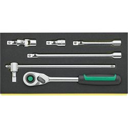 BANDEJA TCS CON JUEGO DE HERRAMIENTAS DE MANO 1/2" TCS 1/2" 512/6 QR