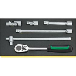 BANDEJA TCS CON JUEGO DE HERRAMIENTAS DE MANO 1/2" TCS 1/2"-512/6