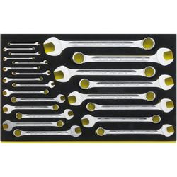 BANDEJA TCS CON LLAVES DE DOS BOCAS EN ESTRELLA TCS 13A/23 3/16"-1 1/8"