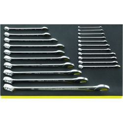 BANDEJA TCS JGO LLAVE COMBI.BOCA FIJA/ESTR.OP.-BOX TCS 13/21,6-34MM