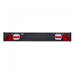 BARRA PARA REMOLQUE CON 2 PILOTOS LED Y 2 CATAREFLECTANTES