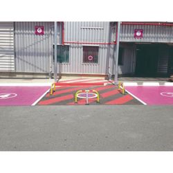 BARRERA DE PARKING STOP ROJA - D.55 952X444MM