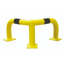 BARRERA DE PROTECCION BARA3566NJ - AMARILLO/NEGRO 600X350MM