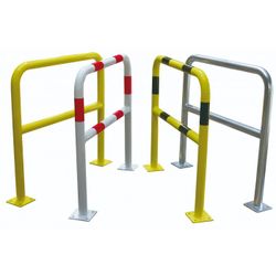 BARRERA PROTECTORA BAR400RB - ROJO/BLANCO 1000X1000MM