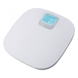 BASCULA BAÑO DIGITAL PLASTICO BLANCA KUKEN