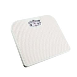 BASCULA BAÑO MECANICA BLANCA 130KG KUKEN