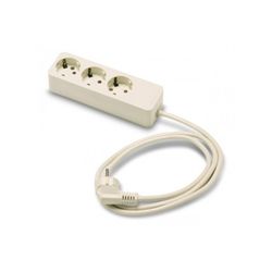 *BASE 4 TOMAS 16A 250V PROL. 1.5MTS