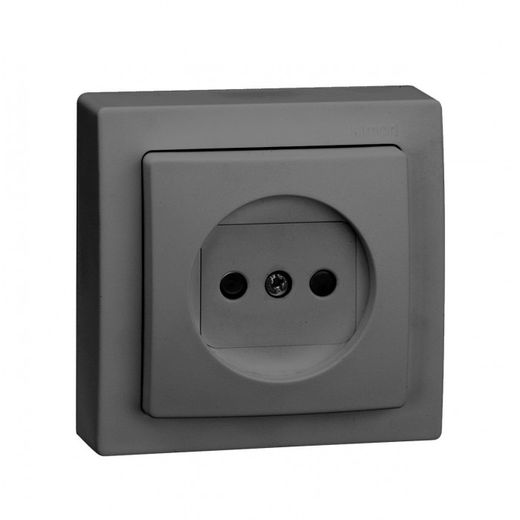 BASE ENCHUFE 2P ALUMINIO