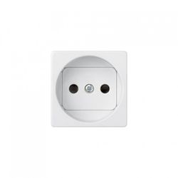 BASE ENCHUFE 2P BLANCO
