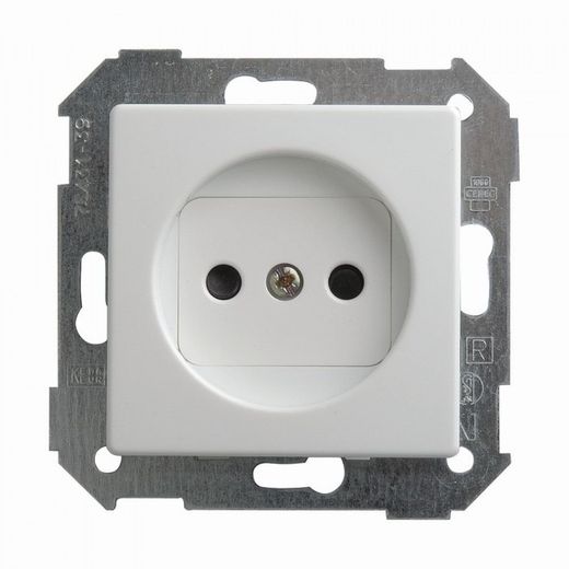 BASE ENCHUFE 2P BLANCO