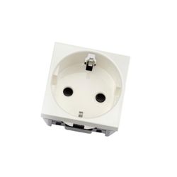 BASE ENCHUFE 2P+T P. INF. BL