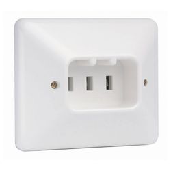 BASE ENCHUFE 2P+TT 25A BLANCO