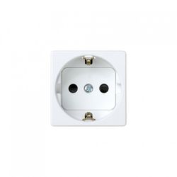 BASE ENCHUFE 2P+TT BLANCO CON EMBORNAMIENTO RAPIDO