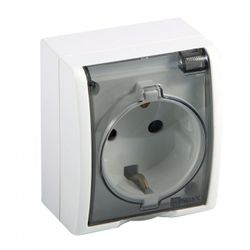 BASE ENCHUFE BLANCO