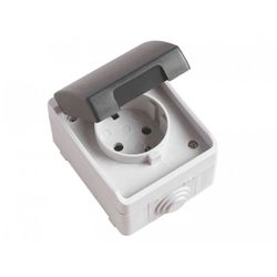 BASE ESTANCA IP54 3600 GRIS (D)