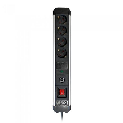 BASE EXTRAPOWER DE PROTECCION 4 TOMAS 3G1,5 CABLE 1,5M ALUMINIO