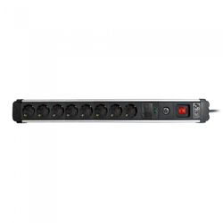 BASE EXTRAPOWER DE PROTECCION 8 TOMAS 3G1,5 CABLE 1,5M ALUMINIO