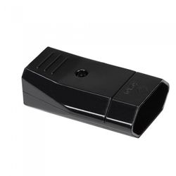 BASE MOVIL 10A 250V NEGRO