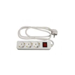 BASE MULTIPLE CON INTERRUPTOR H05VV-F 3G X 1,5 MM 3 BASES 1,5 M