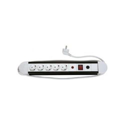 BASE MULTIPLE CON INTERRUPTOR Y PROTECCION H05VV-F 3G X 1,5 MM 6 BASES 1,5 M