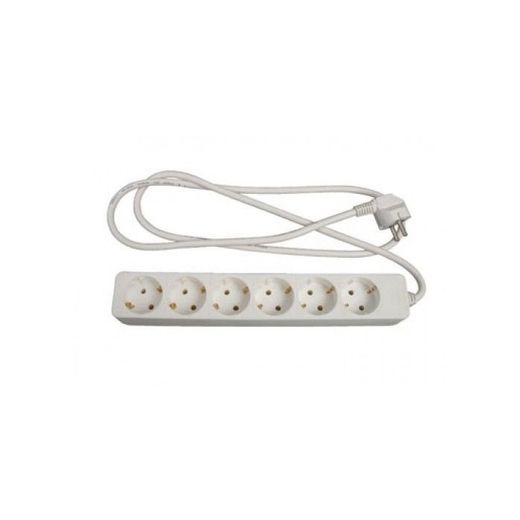 BASE MULTIPLE SIN INTERRUPTOR H05VV-F 3G X 1,5 MM 3 BASES 1,5 M