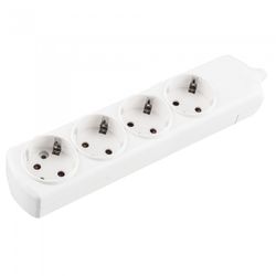 BASE ONLEX BLANCA 4TOMAS SIN CABLE