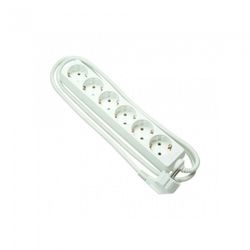BASE ONLEX BLANCA 6TOMAS CABLE 1,5MT