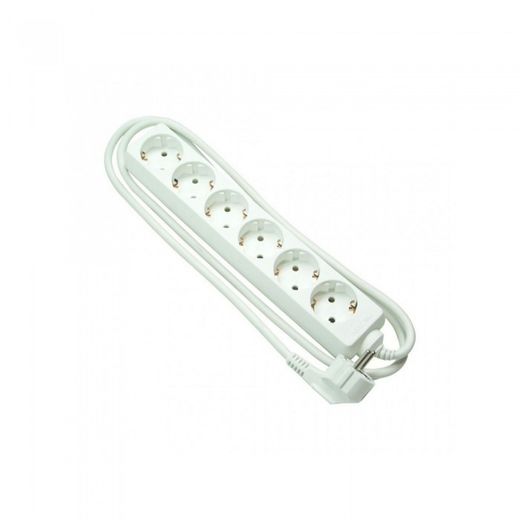 BASE ONLEX BLANCA 6TOMAS CABLE 1,5MT