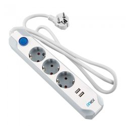 BASE ONLEX PRO 3TOMAS CABLE 1,5MT.