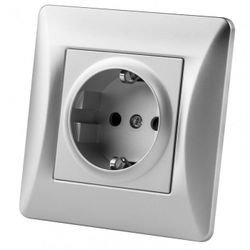 BASE SCHUKO EMPOTRAR UNIVERSAL PLATA 16A