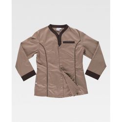 BATA CASACA SEÑORA REF.B6200 BEIGE+MARRON T-XXL