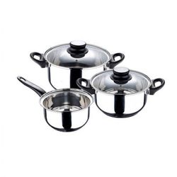 BATERIA COCINA 5P. INOX COOKWARE TOLEDO