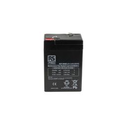 BATERIA DE PLOMO ACIDO, 6V 4Ah, AGM, TERMINALES FASTON F1