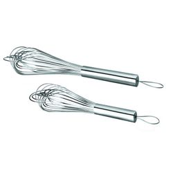BATIDOR INOX 12 VARILLAS 25 CM