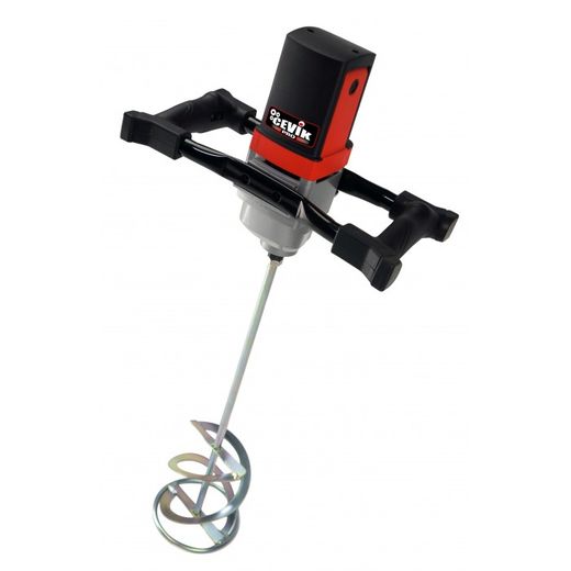 BATIDORA/MEZCLADORA 1600W. 2 VELOCIDADES. 150- 650 R.P.M.VARILLA DE DOTACION:DIAM. 140 MM. CONEXION VARILLA: M14. MALETA