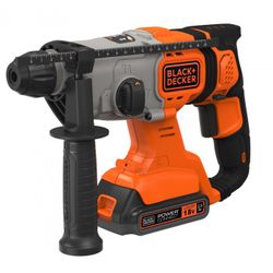 BCD900E2K-QW - MARTILLO SDS-PLUS 18V CON 2 BATERIAS 2,5AH Y