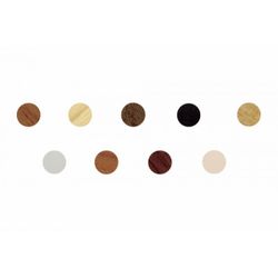 (BEIGE) TAPONES ADHESIVOS DE COLORES TAPA-TORNILLO DE PLASTICO Y DE PVC ADHESIVO(100U)