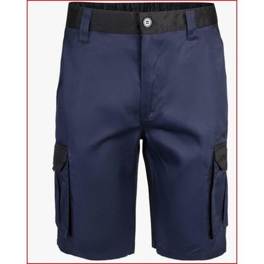 BERMUDA BICOLOR AZUL NAVY/NEGRO T-50