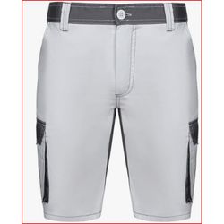 BERMUDA BICOLOR BLANCO/GRIS T-40