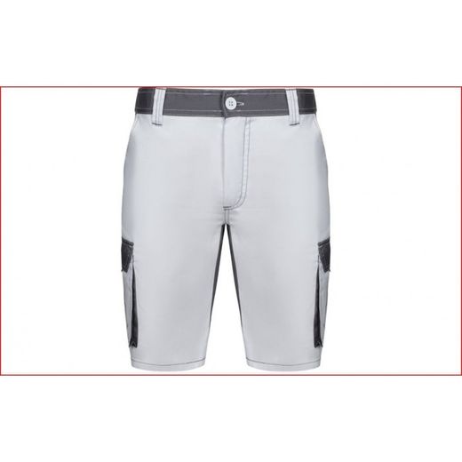 BERMUDA BICOLOR BLANCO/GRIS T-48
