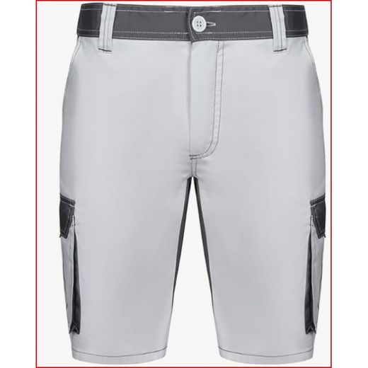 BERMUDA BICOLOR BLANCO/GRIS T-50