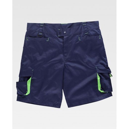 BERMUDA REF.WF1617 MARINO+VERDE FLUOR T-48